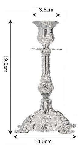 Castiçal Para 1 Vela - Suporte De Vela Castiçais Para Shabat