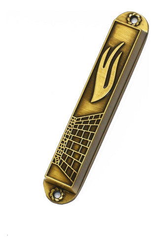 Mezuzá Judaico 8 Cm - Importada De Israel + Pergaminho