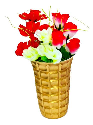 Vaso De Decoração Flores Mesa De Santa Ceia Casa Igreja 4