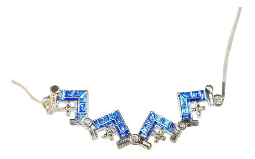 Gargantilha/colar/corrente Com Pingente Cruz Aberta /fechada