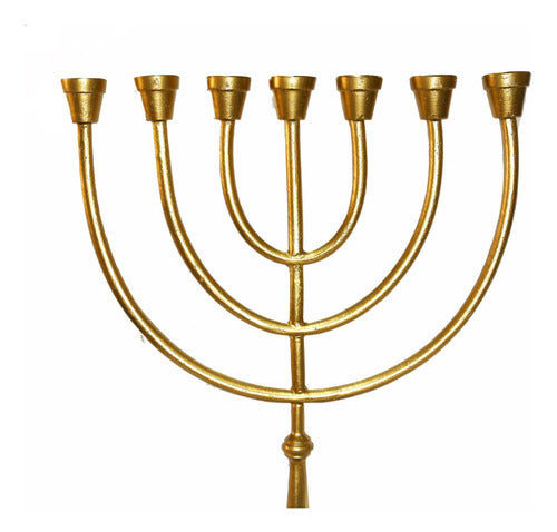 Candelabro Sete Pontas - Menorah Grande