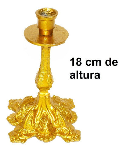 Castiçal Para 1 Vela - Suporte De Vela Castiçais Para Shabat