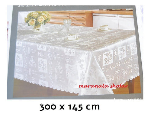 Toalha Forro De Decoração Para Para Shabat - Imp. De Israel