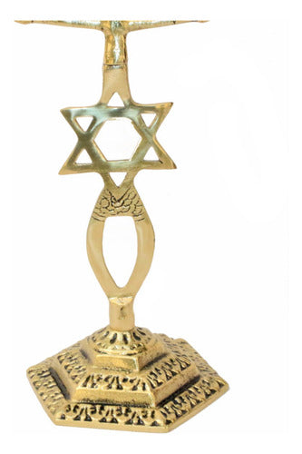 Candelabro Sete Pontas - Menorah