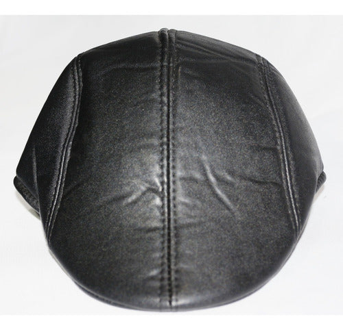 Boina Estilo Judaica Couro