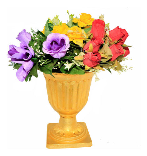 Vaso De Decoração Flores Mesa De Santa Ceia Casa Igreja