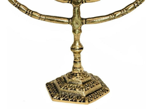 Candelabro Sete Pontas - Menorah Grande