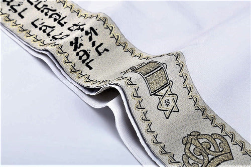 Talit ortodoxo Preto E Dourado 55x180 Cm - De Israel