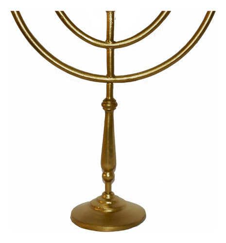 Candelabro Sete Pontas - Menorah Grande