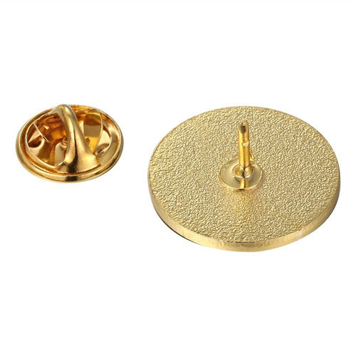 Botton Broche Redondo 20mm Tetragrama Nome De Deus Hebraico