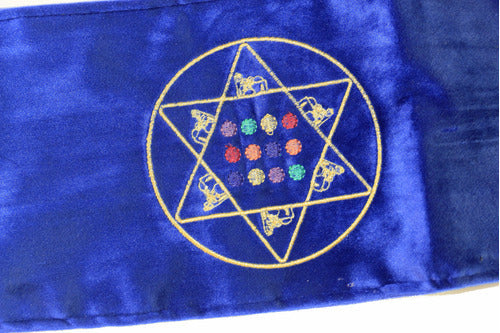 Capa De Shofar Carneiro 40 Cm Veludo - Importada Israel