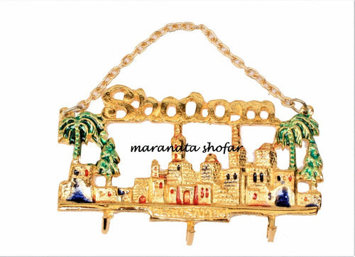 Decoração De Parede Porta Chaves - Importado De Israel