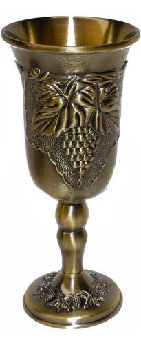 Copo - Taça De Santa Ceia Prata Kidush - Direto De Israel