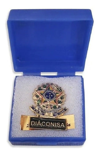 Botton Broche Para Diaconisa #