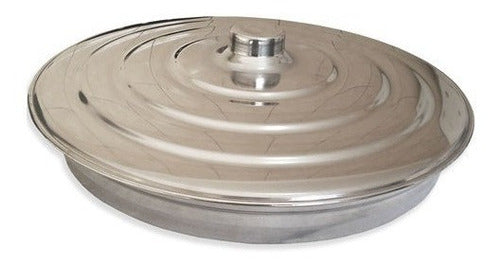 Kit Com 2 Bandejas Pratas Cálices E Pães Para Santa Ceia