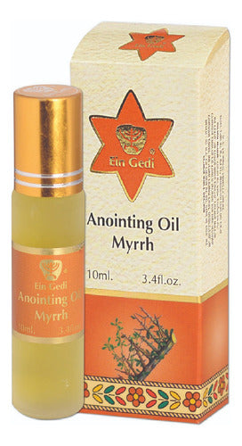 Óleo Perfume De Unção Mirra - De Israel - 10ml