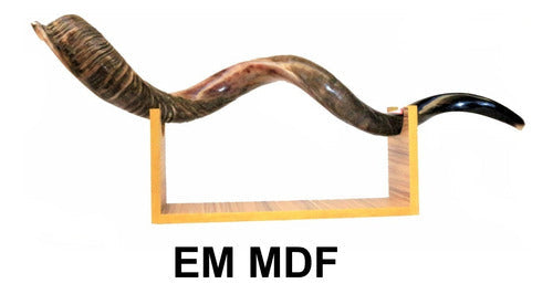 Suporte Para Shofar De Antílope Em Acrílico Grande