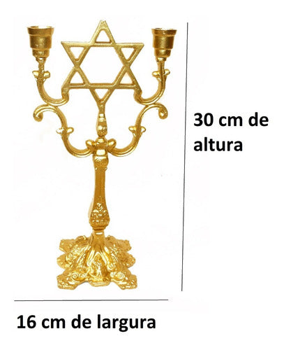 Castiçal Para 2 Vela Suporte De Vela Castiçais Para Shabat