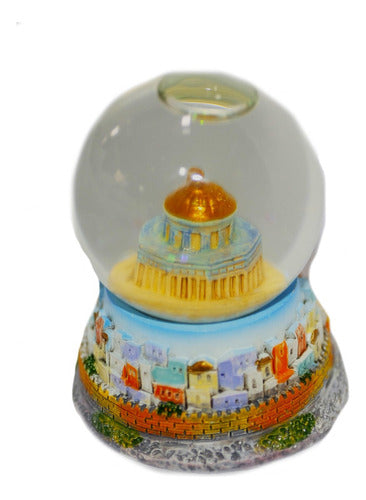 Globo De Neve Jerusalém Israel Decoração