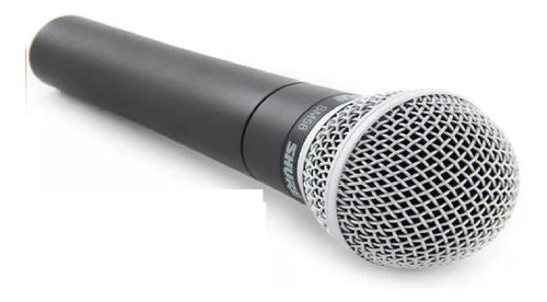 Microfone Vocal Shure Sm 58 Dinâmico - Original #