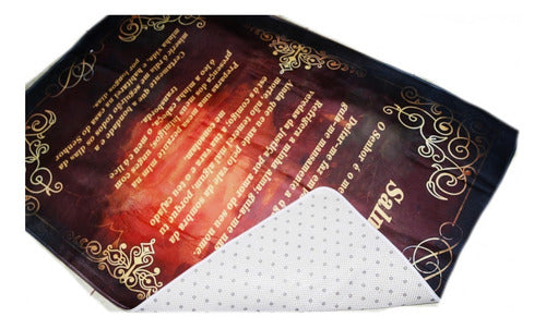 Tapete Cristão Salmos 23 - Decoração - 120 X 160 Cm