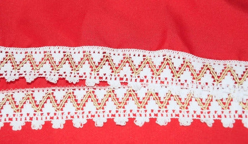 Toalha Forro De Decoração Para Santa Ceia Vermelha