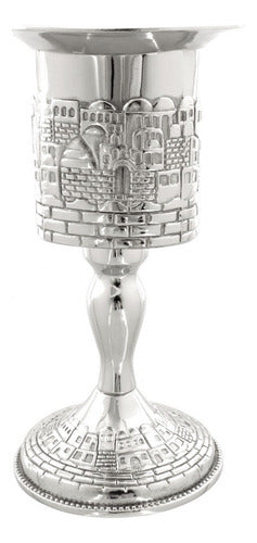 Conjunto De Havdalah De Jerusalém - 4 Peças