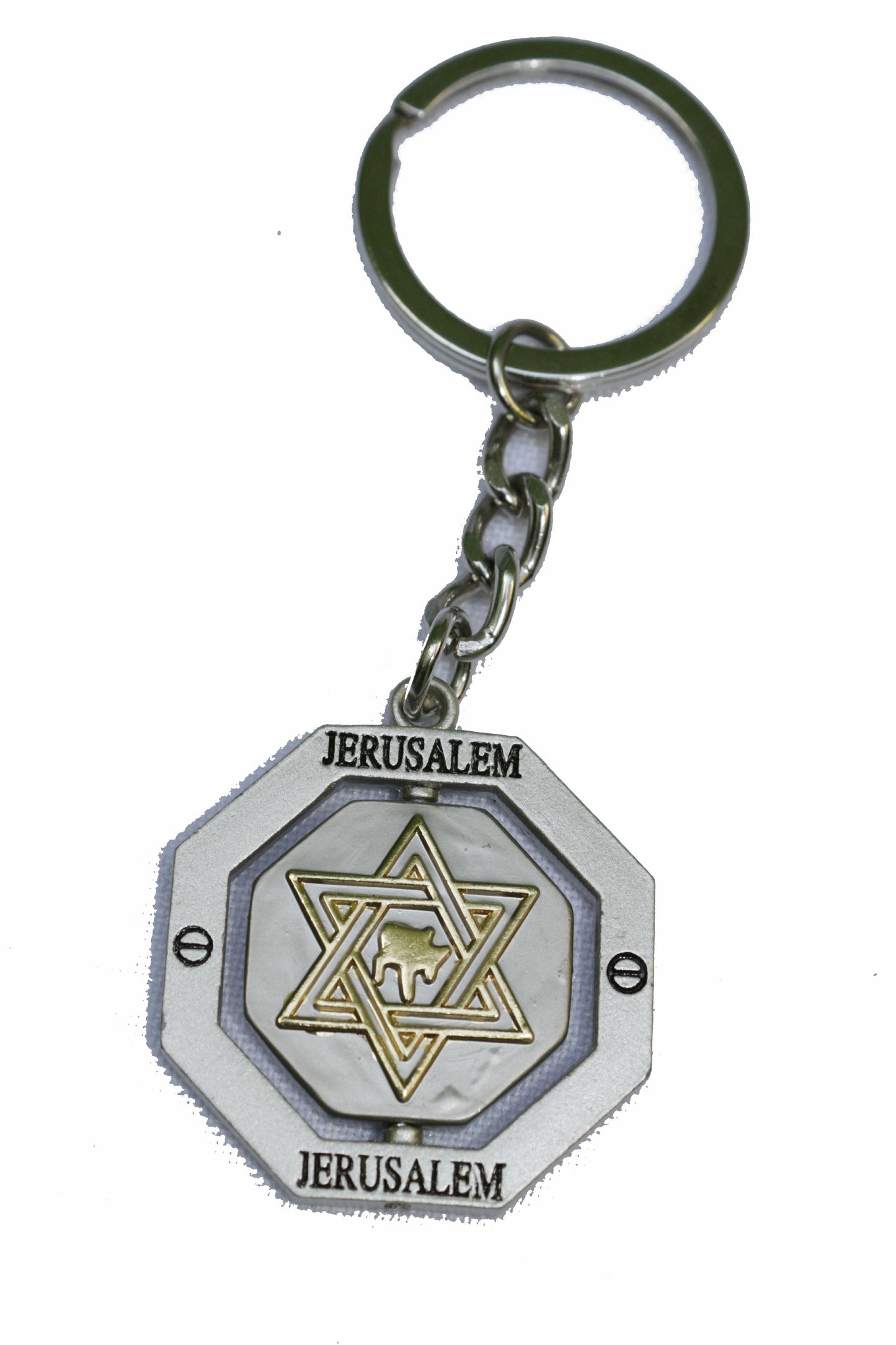 Chaveiro De Israel - estrela de Davi