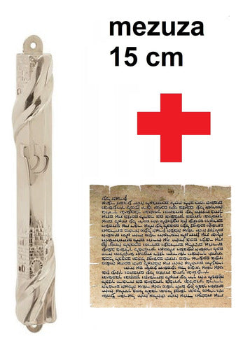 Mezuzá Judaico Luxo + Pergaminho - De Israel 14