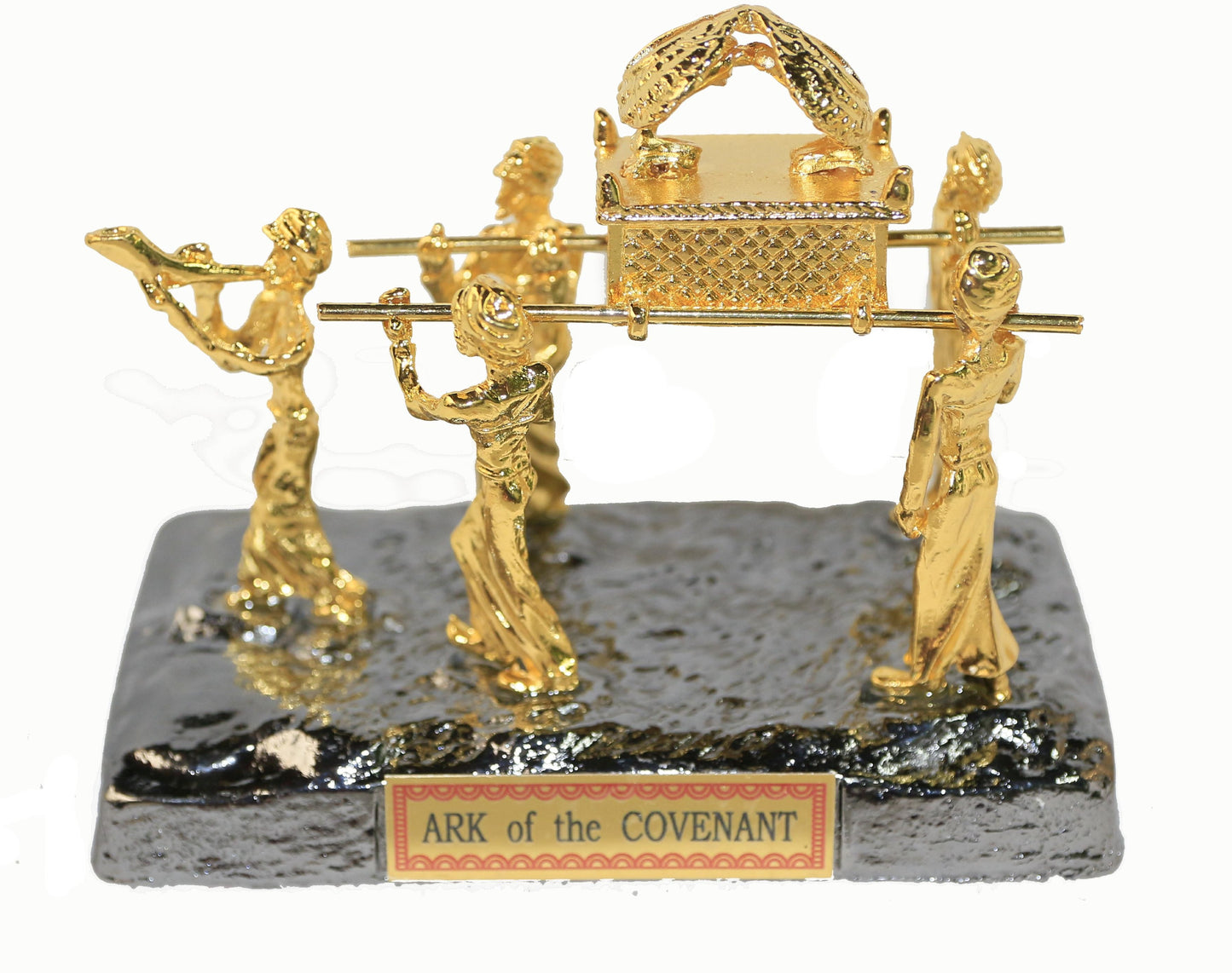 Levitas Com Arca Da Aliança Banhado A Ouro - Import Israel