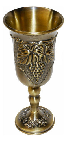 Copo - Taça De Santa Ceia Prata Kidush - Direto De Israel