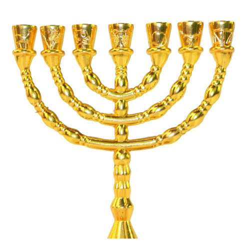 Candelabro Sete Pontas - Menora - De Israel