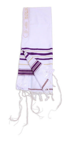 Talit Messiânico Gadol Grande - De Israel
