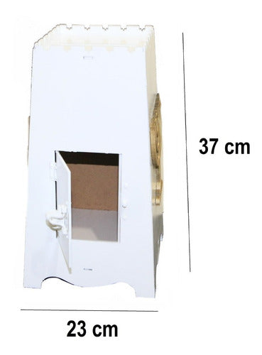 Gazofilácio Dízimos E Ofertas Igreja Em Mdf + Porta Envelope