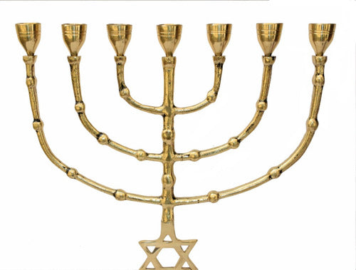 Candelabro Sete Pontas - Menorah