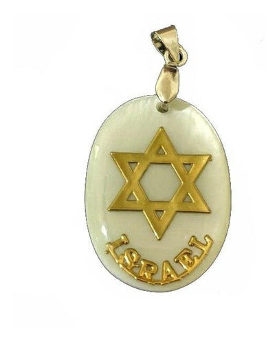 Pingente Estrela De Davi - Direito De Israel