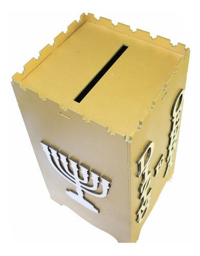 Gazofilácio Dízimos E Ofertas Igreja Em Mdf + Porta Envelope