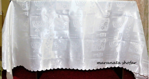 Toalha Forro De Decoração Para Para Shabat - Imp. De Israel