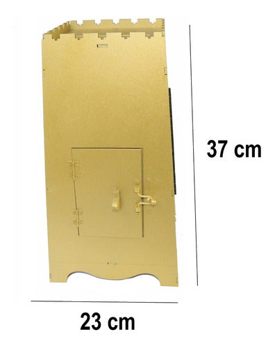 Gazofilácio Dízimos E Ofertas Igreja Em Mdf + Porta Envelope
