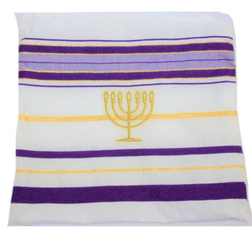 Talit Messiânico Gadol Grande - De Israel