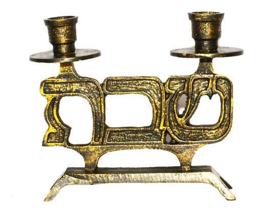 Castiçal Para 2 Vela - Suporte De Vela Castiçais Para Shabat