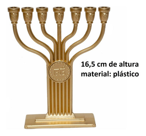 Candelabro Sete Pontas - Menorá