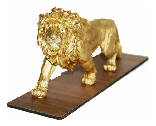 Escultura Leão De Judá Decoração Estatua