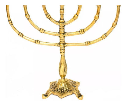 Candelabro Menora Sete Pontas - Original De Israel