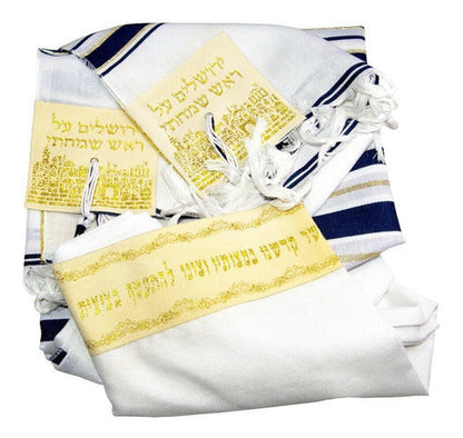 Talit Messiânico Grande De Israel Com Pequenos Defeitos