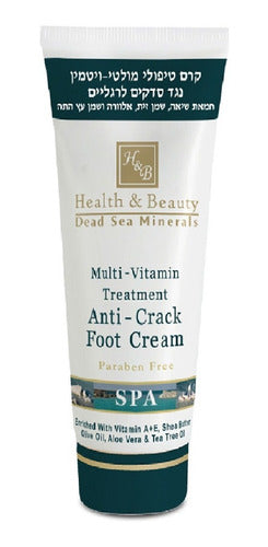 Creme Anti-rachaduras Para Os Pés Multivitamínico Mar Morto