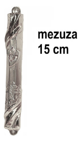 Mezuzá Judaico Luxo + Pergaminho - De Israel 14