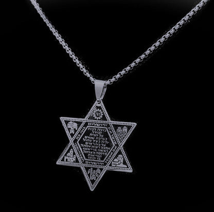 Gargantilha/colar/corrente Com Pingente Estrela De Davi !!!
