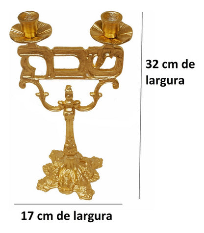 Castiçal Para 2 Vela Suporte De Vela Castiçais Para Shabat