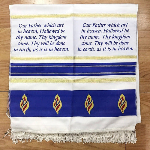 Talit Estola Sacerdotal Manto De Oração - De Israel